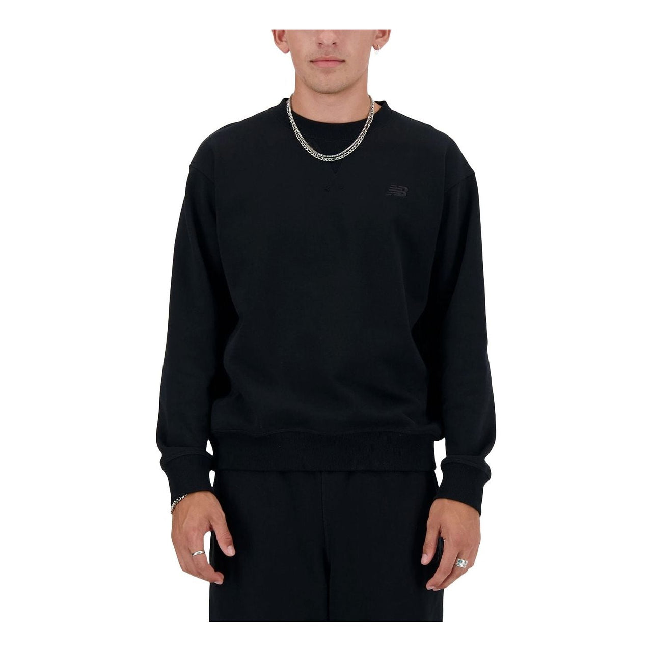New Balance Athletics French Terry Sweatshirt 'Black' MT41506-BK