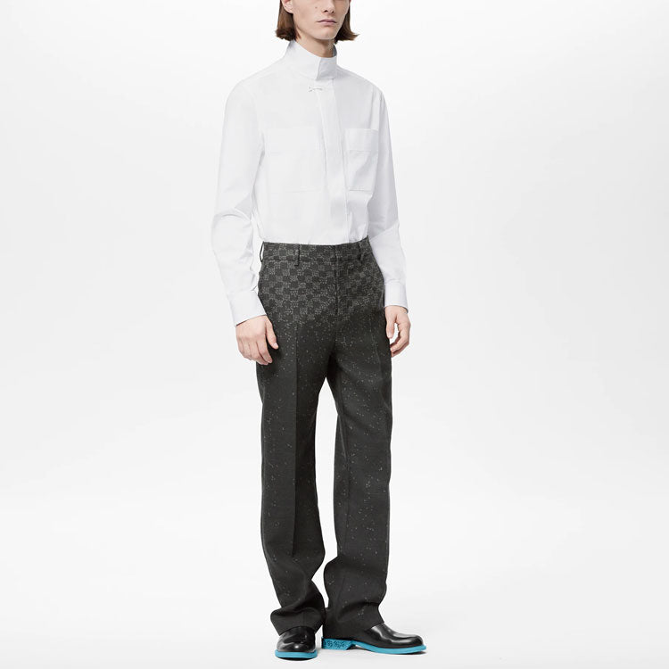 LOUIS VUITTON New Quarterly Products Of LV FW22 Casual Pants Men's Black