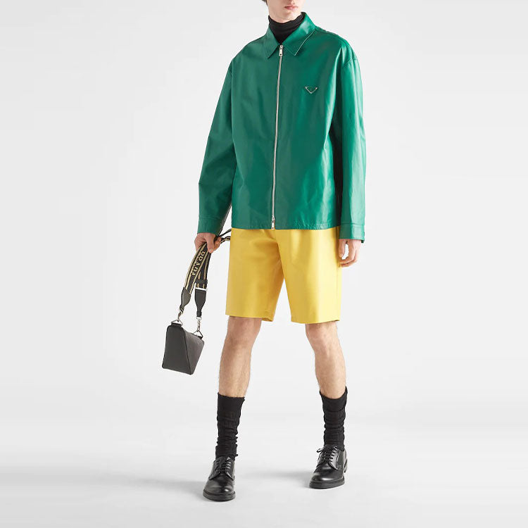 PRADA Jackets Men Laurel Green