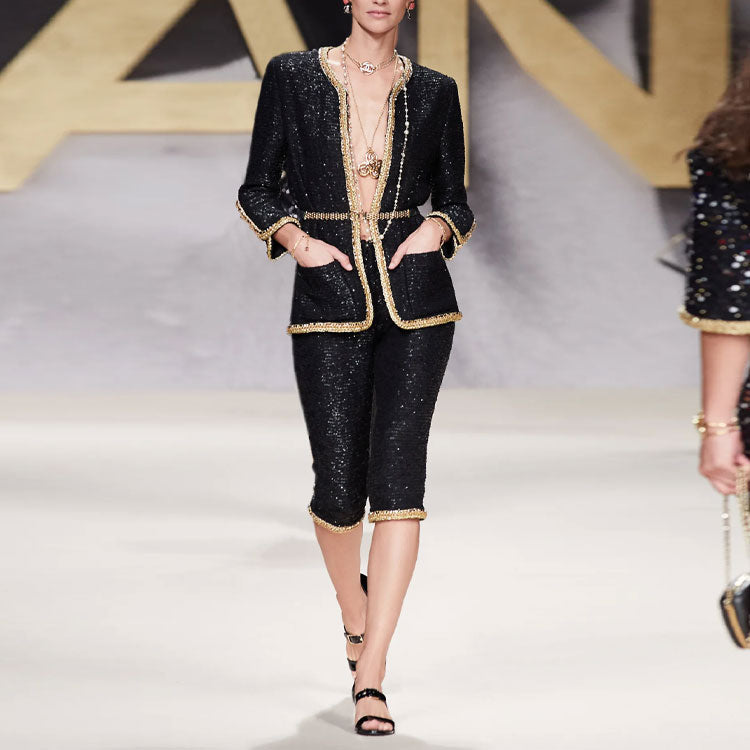 CHANEL Casual Shorts Women's Black