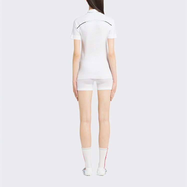 PRADA FW22 Polo Shirt Women's White