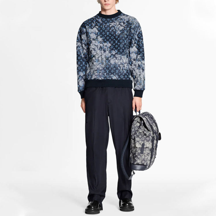 LOUIS VUITTON Sweatshirt Men's Blue