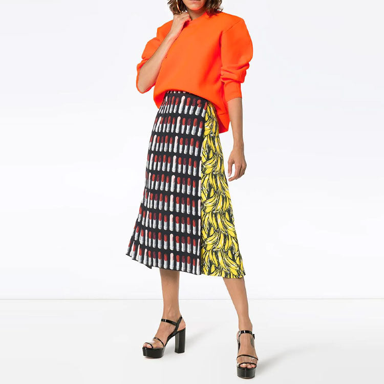 PRADA Casual Long Skirts Women's Multicolor