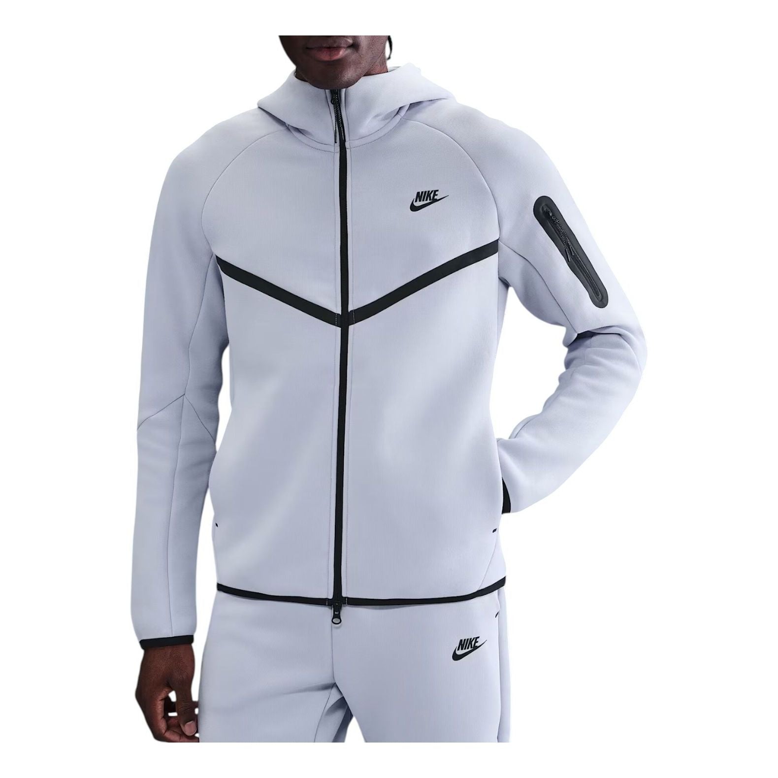Nike Tech Fleece Windrunner Full-Zip Jacket 'Ghost Black' HV0949-030
