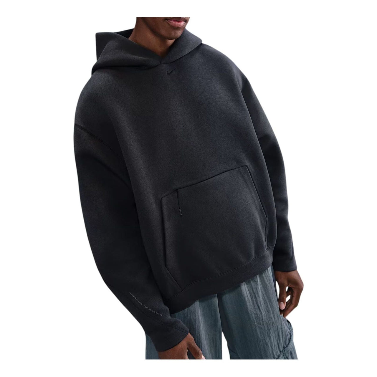 Nike Tech Fleece Oversized Hoodie 'Anthracite Black' HV6535-060
