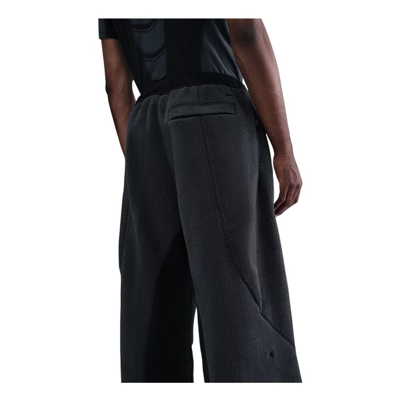 Nike Tech Boreas Knit Open-Hem Pants 'Black Anthracite' IB3365-010