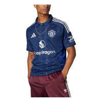 adidas Manchester United 24/25 Away Football Jersey Asia Sizing 'Blue' IU1390
