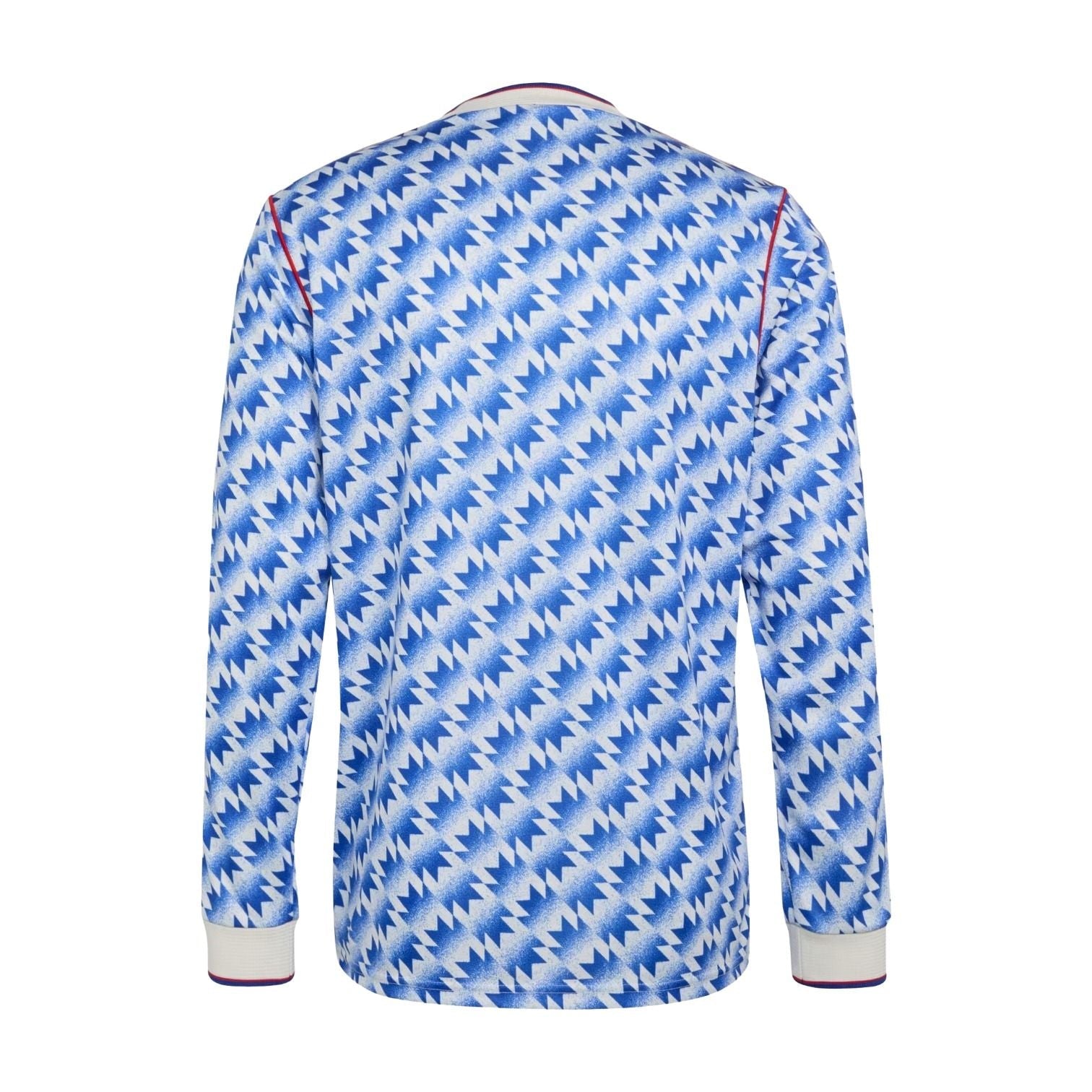 adidas Manchester United Away Long Sleeve Jersey 90 Asia Sizig 'Blue' JM5498