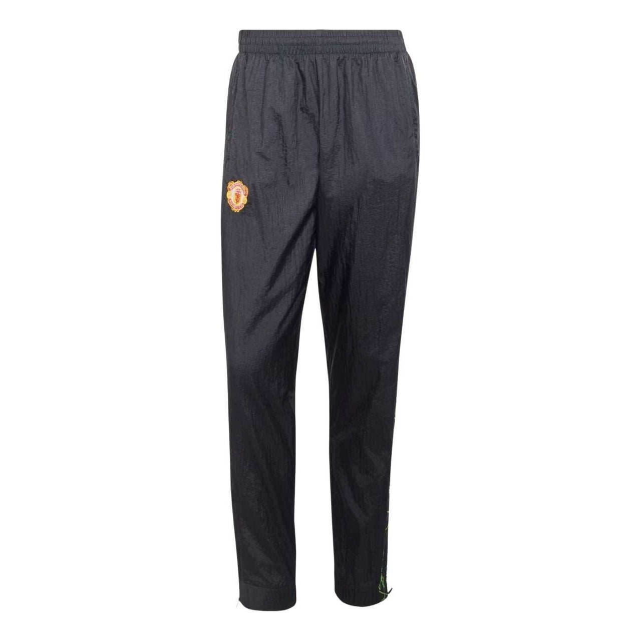 adidas Manchester United Woven Pant 90 Asia Sizing 'Black' KD5816