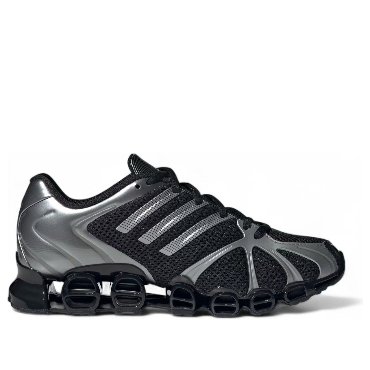 (WMNS) adidas Mega Ghostride 'Core Black Iron Metallic' JQ0553