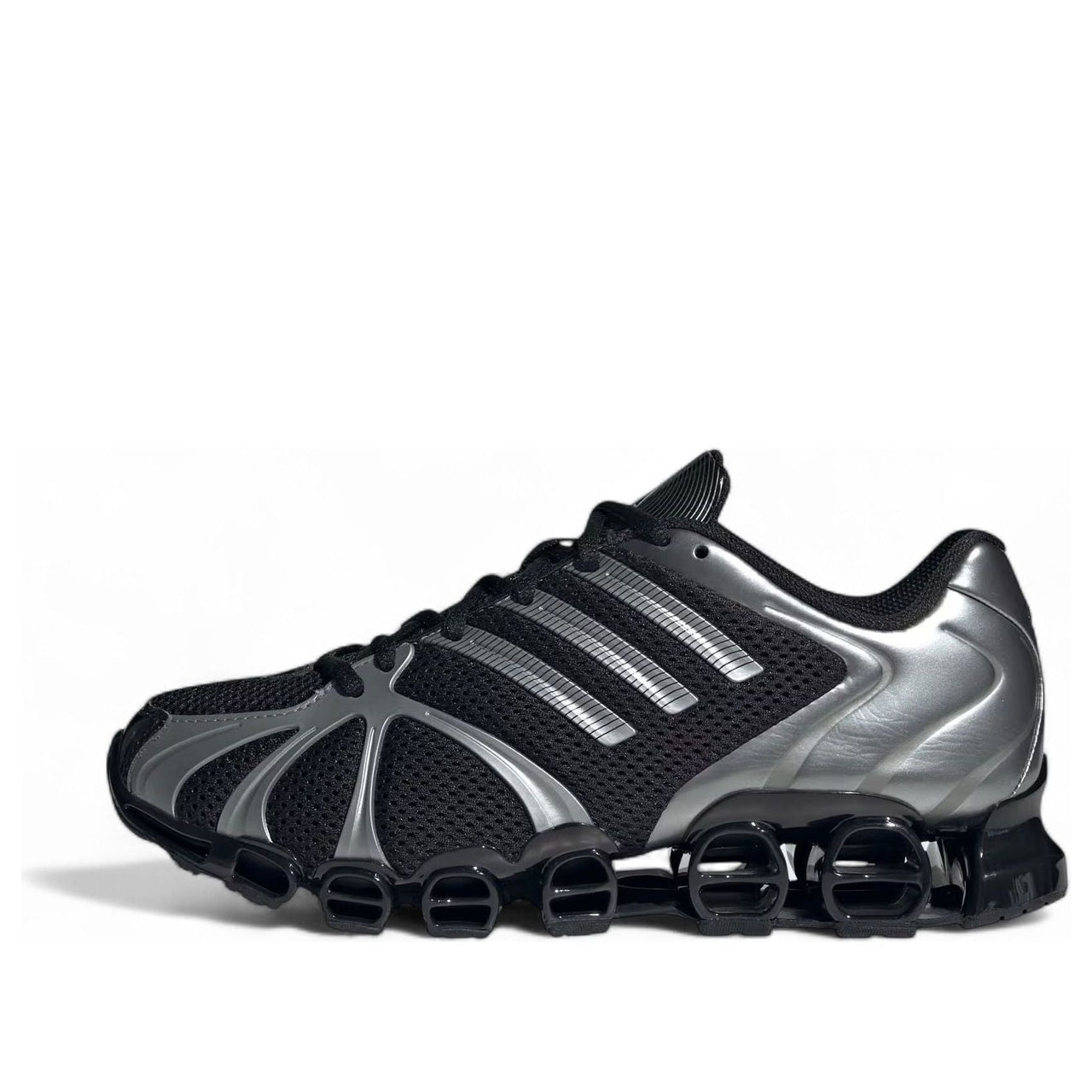 (WMNS) adidas Mega Ghostride 'Core Black Iron Metallic' JQ0553