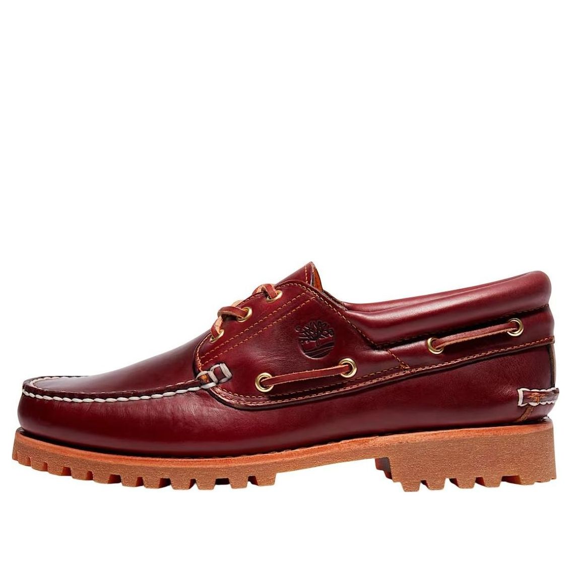 Timberland Authentic 3-Eye Boat 'Burgundy' TB050009648