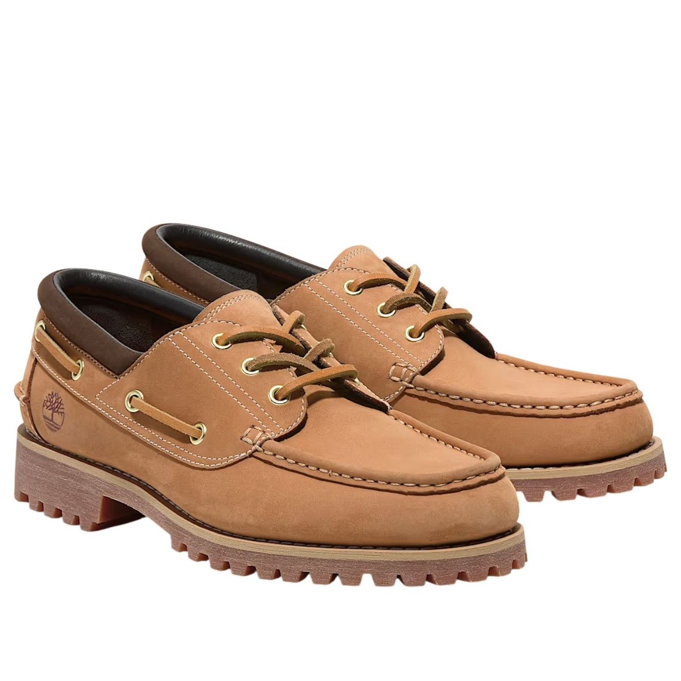 Timberland 3-Eye Lug Handsewn Boat 'Wheat' TB0A41Z7754