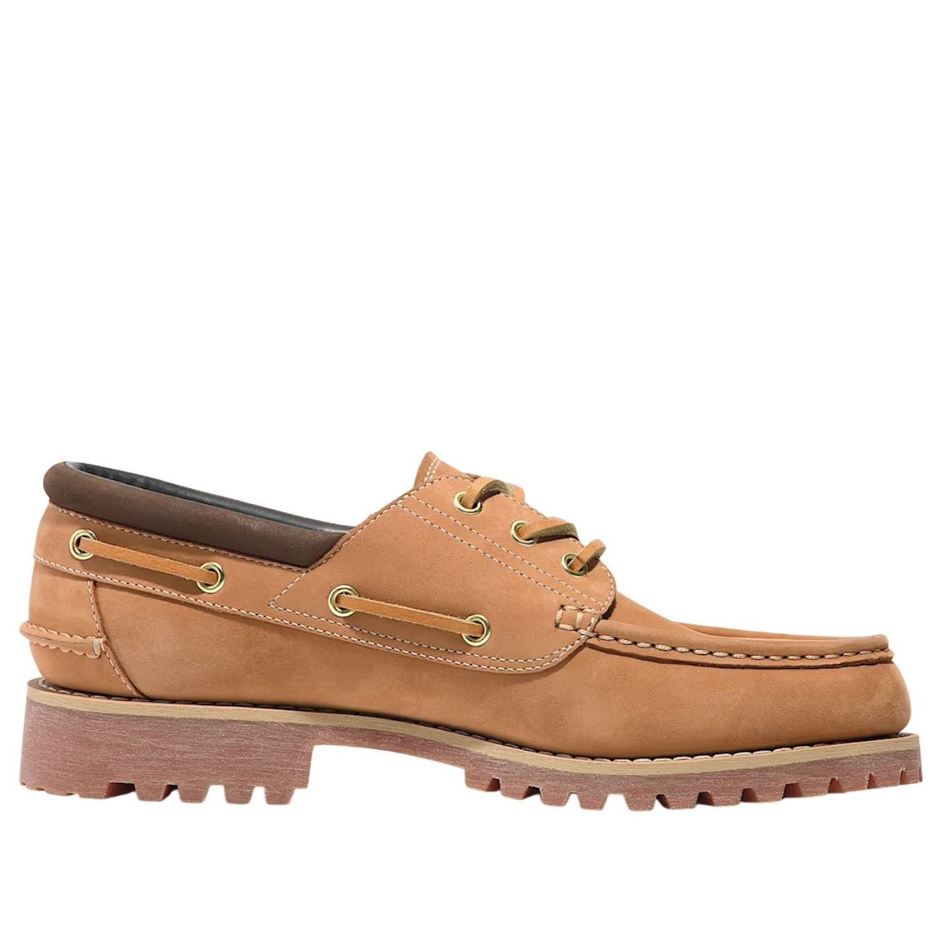 Timberland 3-Eye Lug Handsewn Boat 'Wheat' TB0A41Z7754