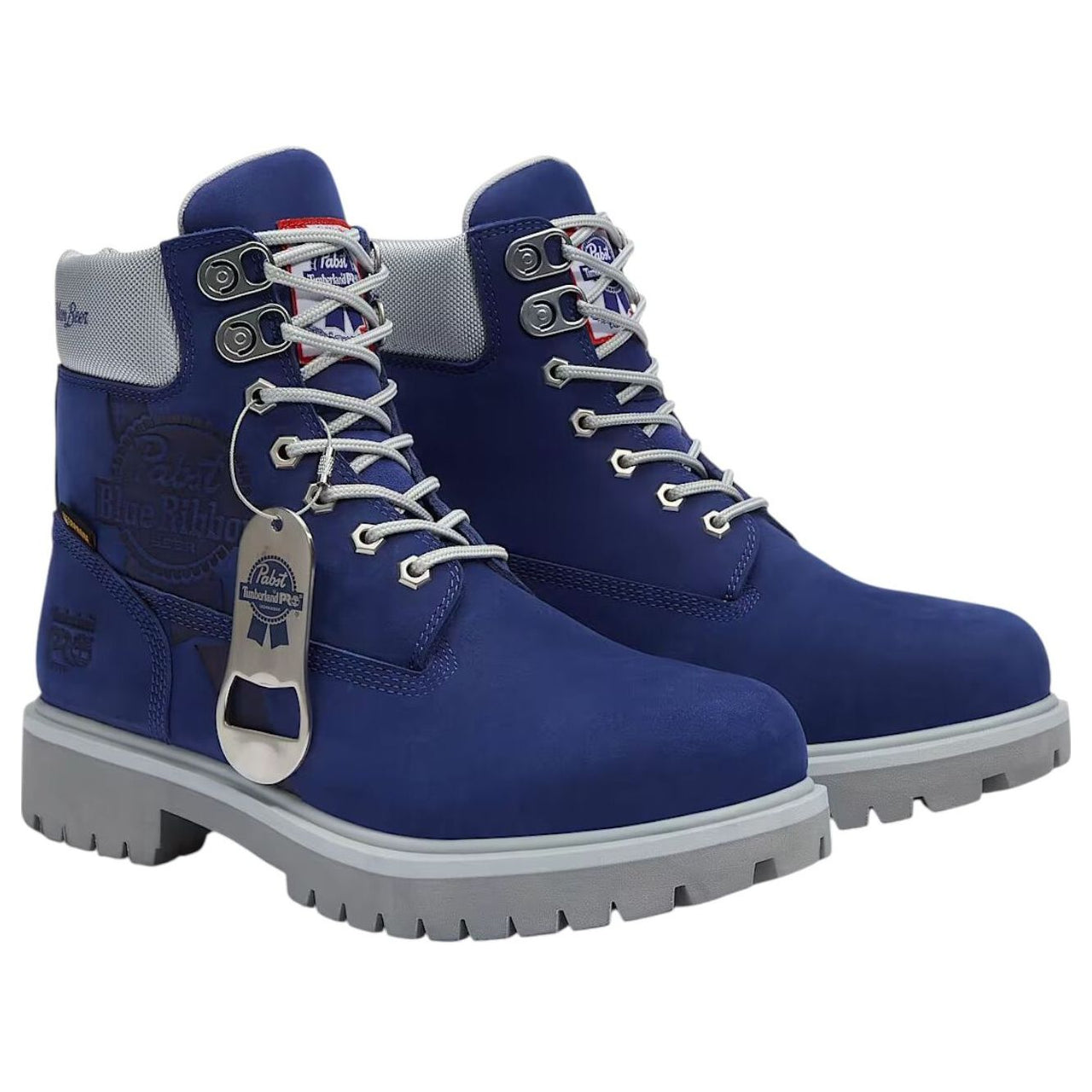 Timberland PRO x Pabst Blue Ribbon 6 Inch Soft Toe Work Boot 'Blue Nubuck' TB0A6413-ES2