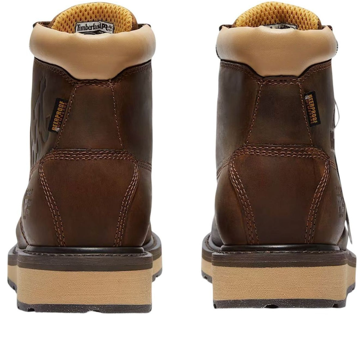 Timberland PRO x Pabst Blue Ribbon Gridworks 6" Soft Toe Waterproof Work Boot 'Brown Full-Grain' TB0A64KK-EM4