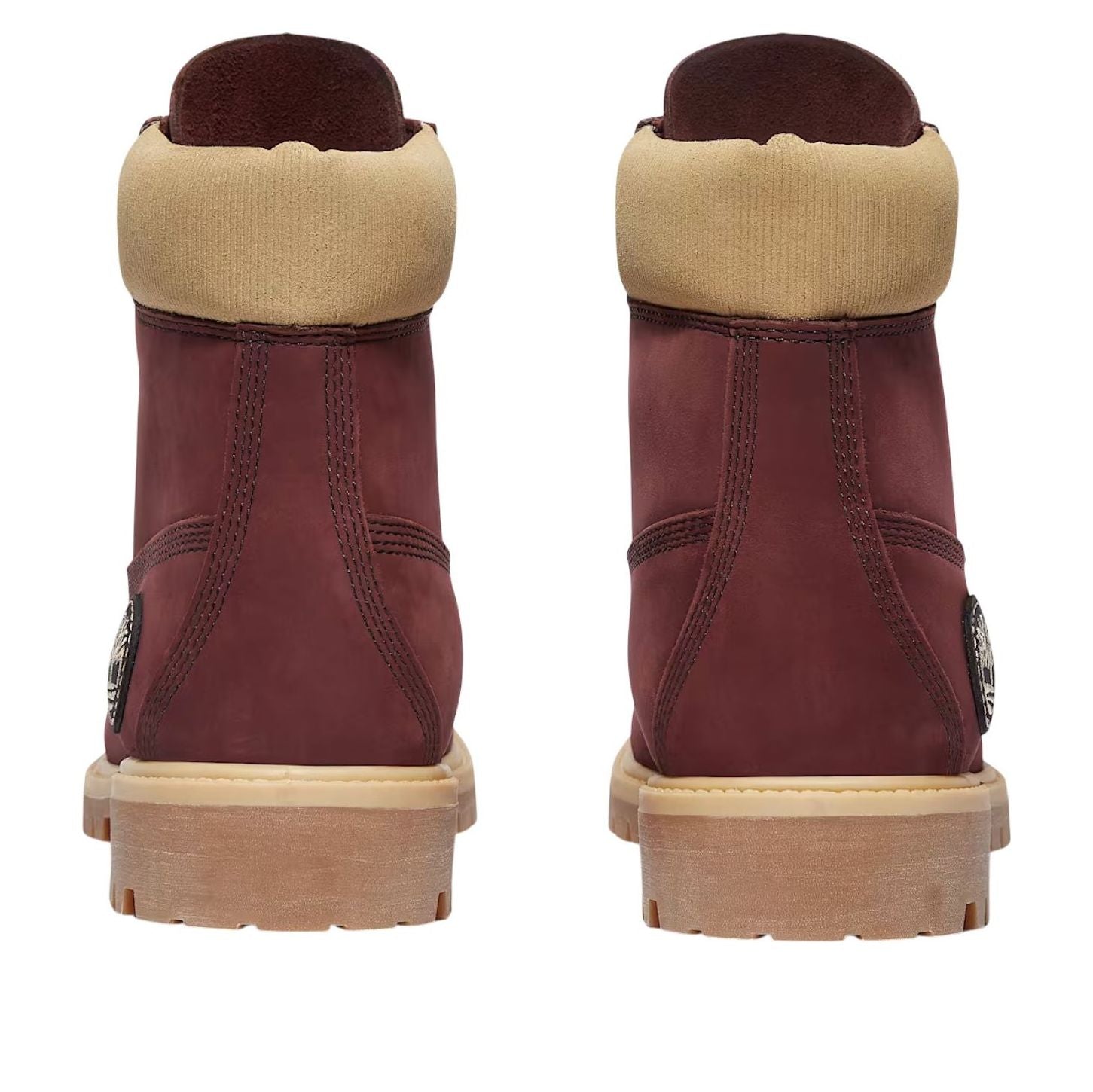 Timberland 6 Inch Premium Waterproof Boot 'Burgundy Beige Nubuck' TB0A2P6WEQ3