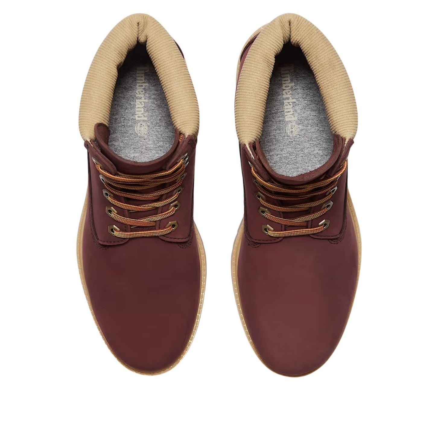 Timberland 6 Inch Premium Waterproof Boot 'Burgundy Beige Nubuck' TB0A2P6WEQ3