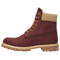 Timberland 6 Inch Premium Waterproof Boot 'Burgundy Beige Nubuck' TB0A2P6WEQ3