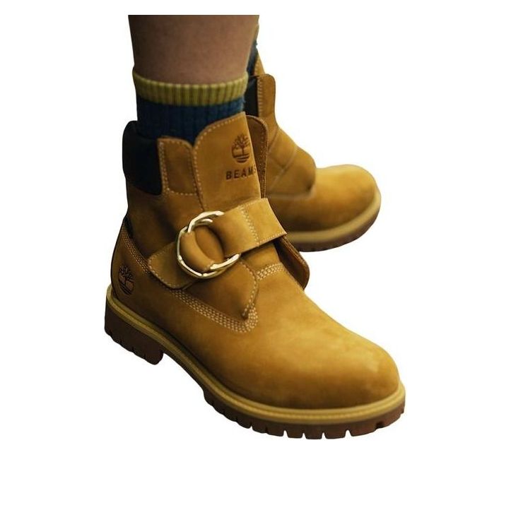 Timberland x BEAMS Buckle Boot with GORE-TEX Membrane 'Wheat Nubuck Brown' TB0A5NGSEYJ