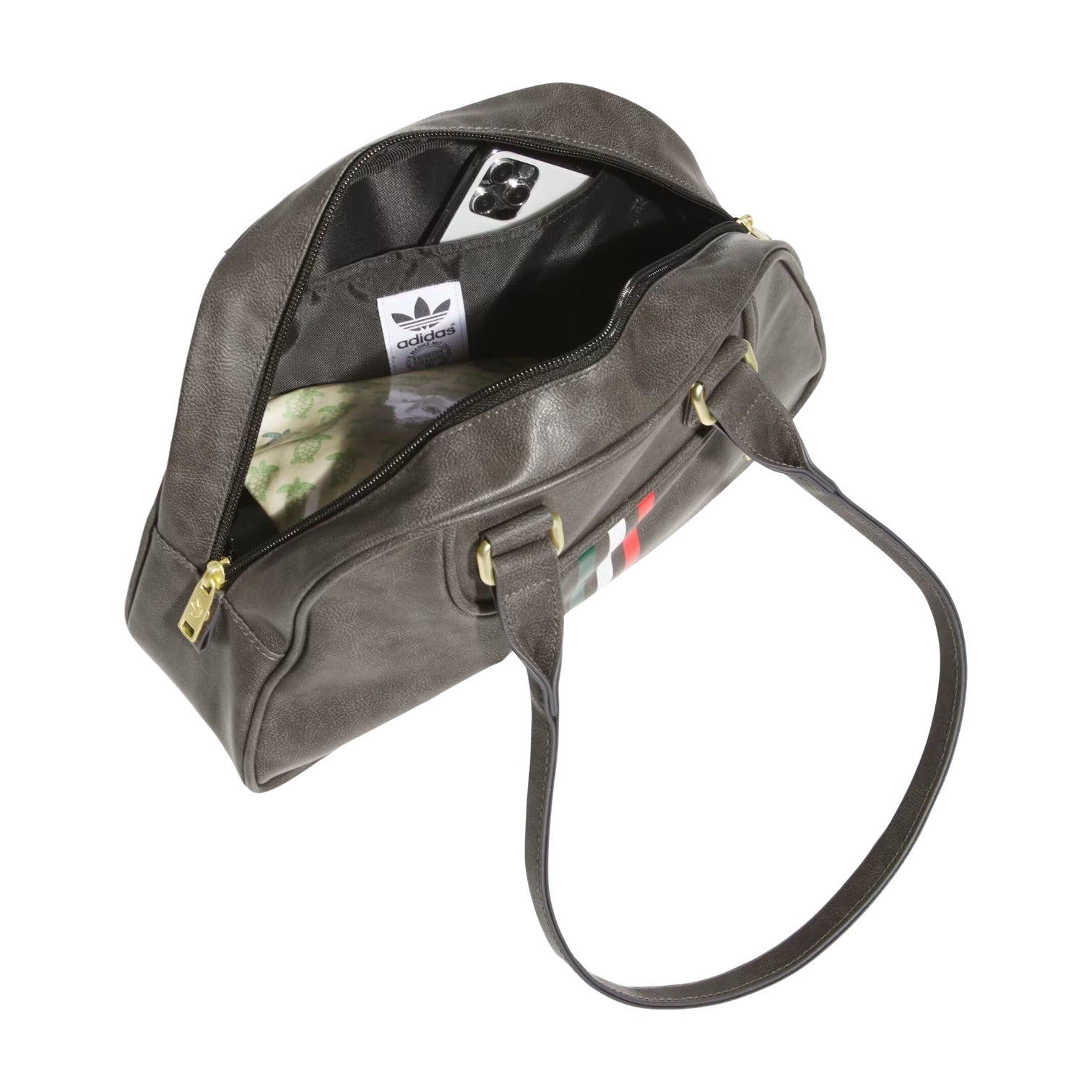 (WMNS) adidas Mexico Airliner Shoulder Bag 'Black Matte Gold' JL4076