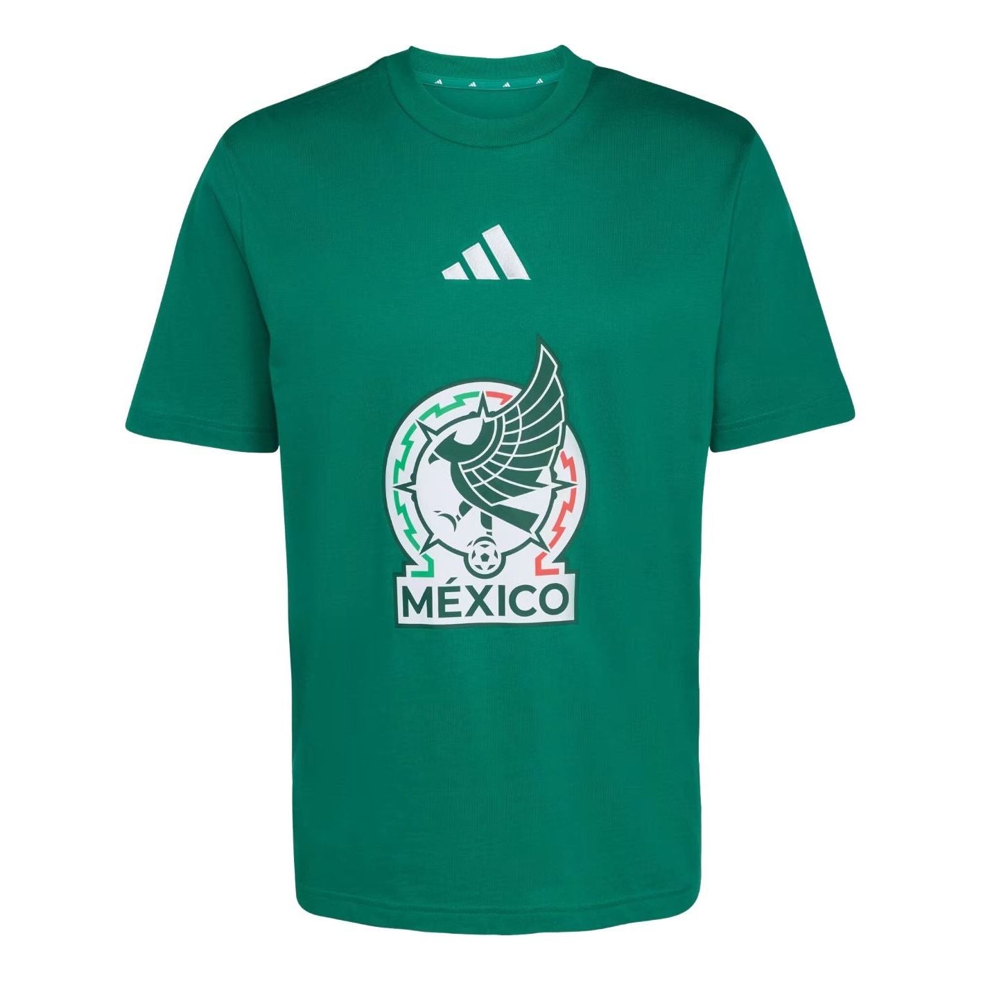 adidas Mexico DNA Graphic T-shirt 'Bold Green' JZ6474
