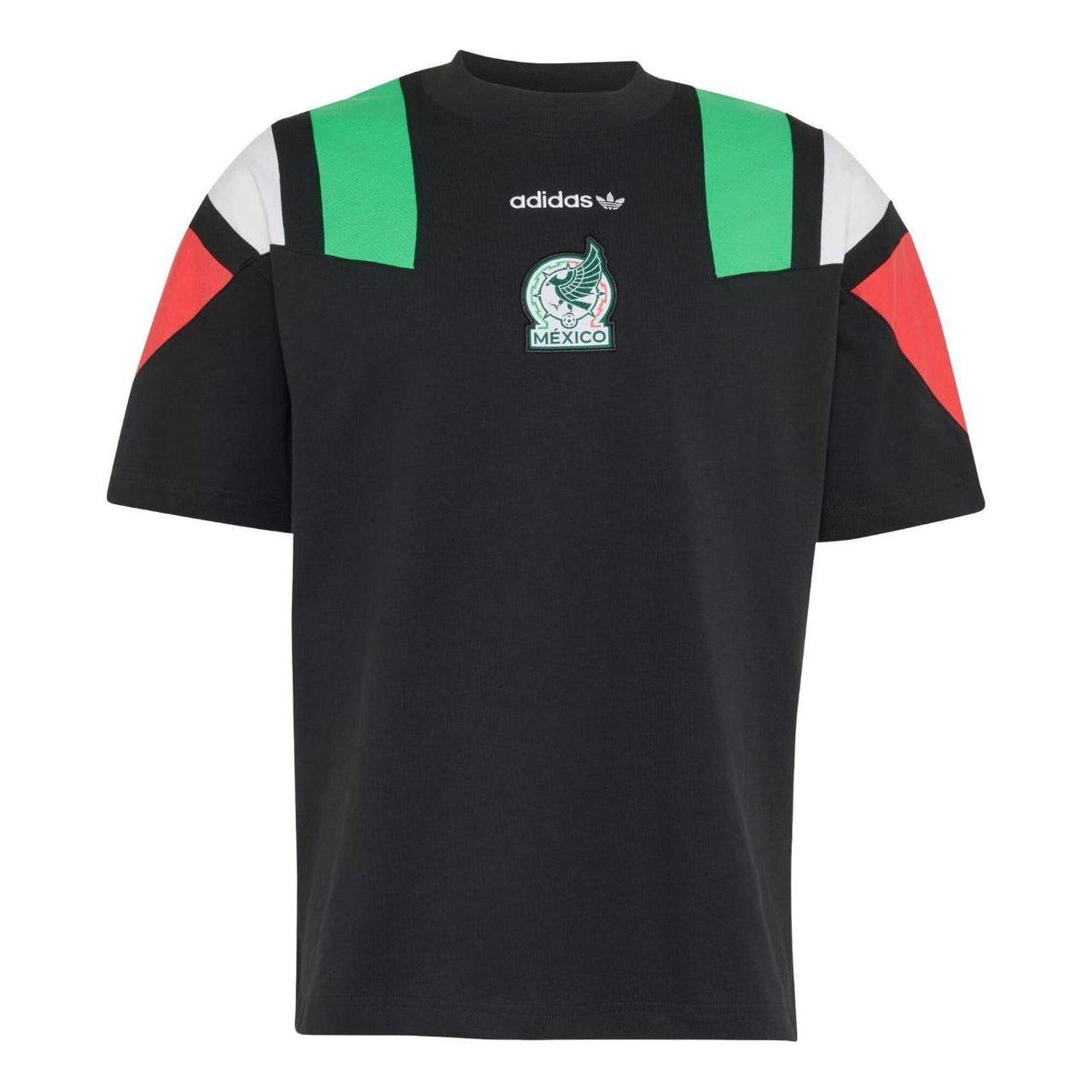 adidas Mexico EQT T-Shirt Asia Sizing 'Black' KG2573