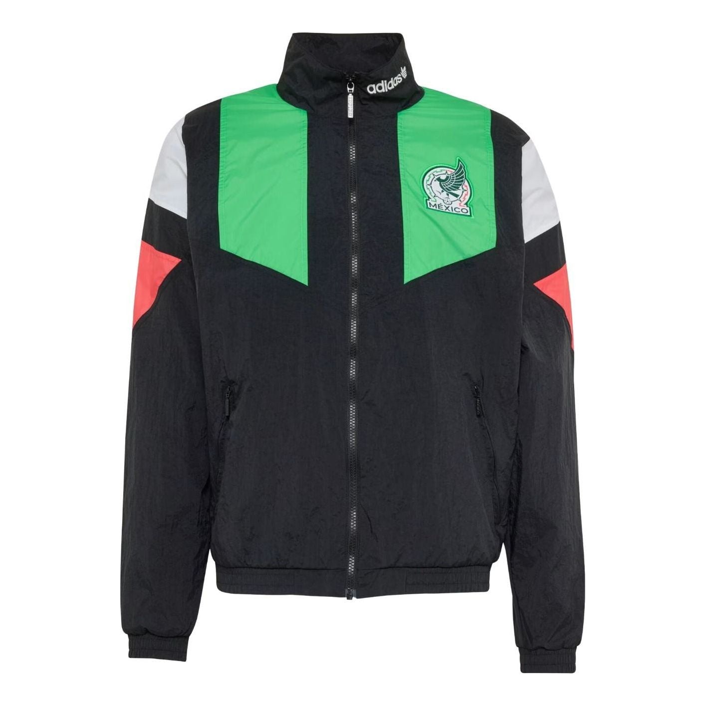 adidas Mexico EQT Track Jacket Asia Sizing 'Black' KG2572