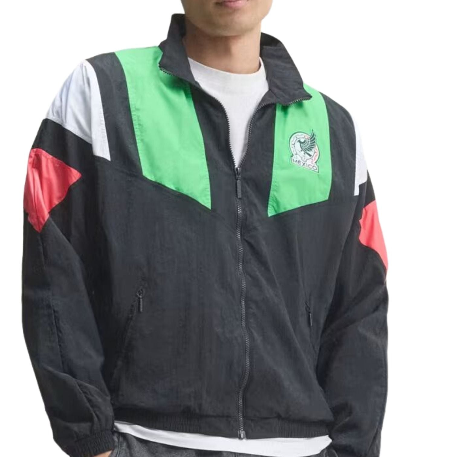 adidas Mexico EQT Track Jacket Asia Sizing 'Black' KG2572