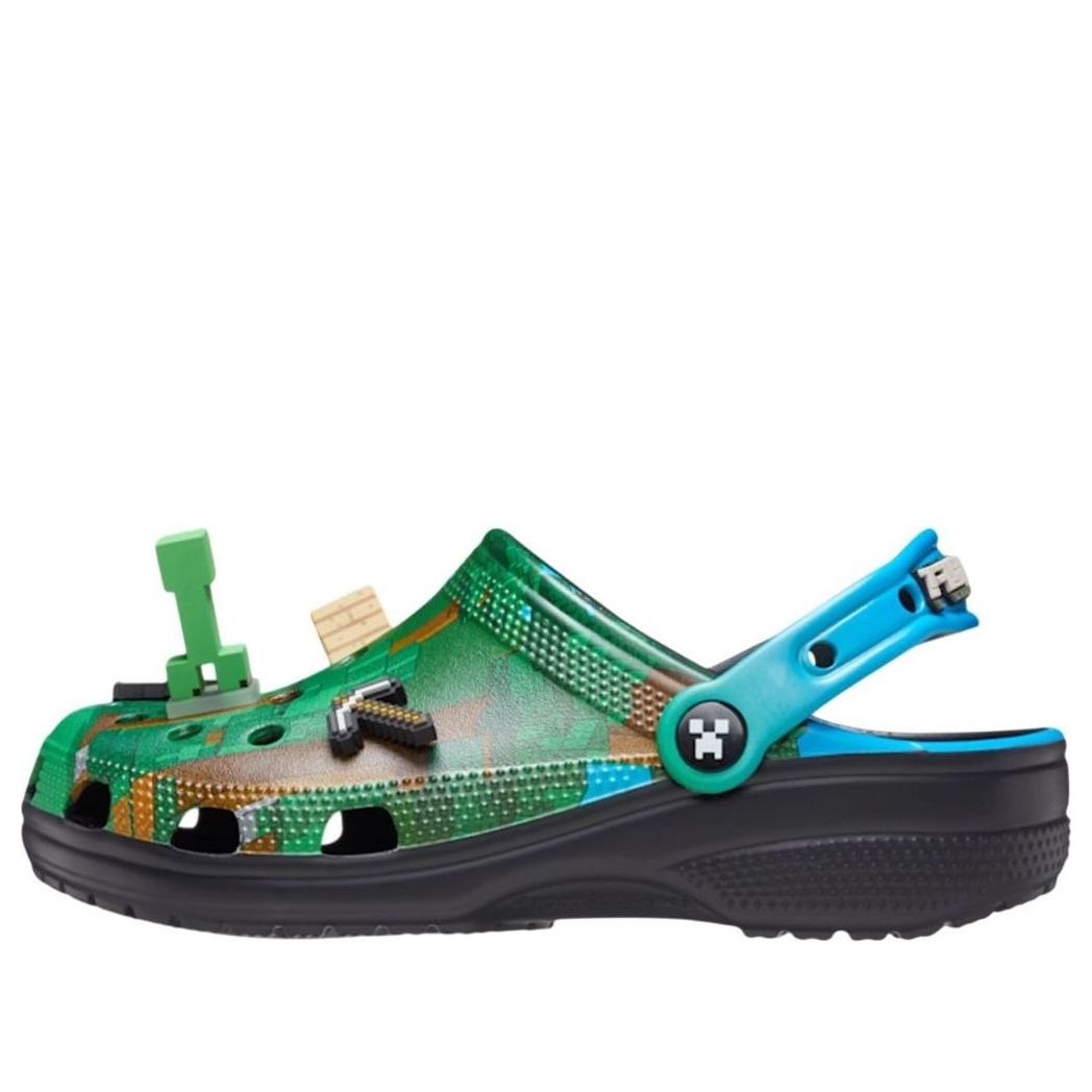 Crocs x Minecraft Clog 'Green Black' 210829-90H
