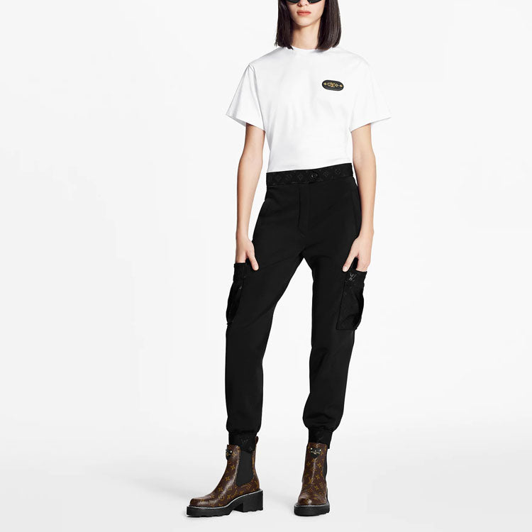 LOUIS VUITTON Monogram Detail Cargo Pants
