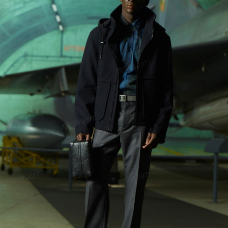 LOUIS VUITTON FW21 Shirt Men's Blue