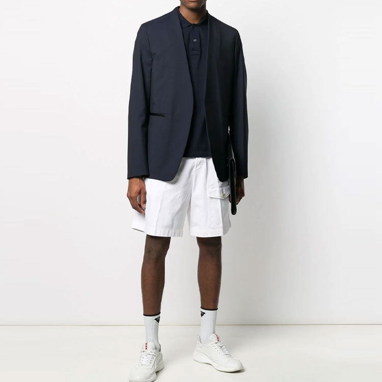 PRADA Cargo Shorts Men White