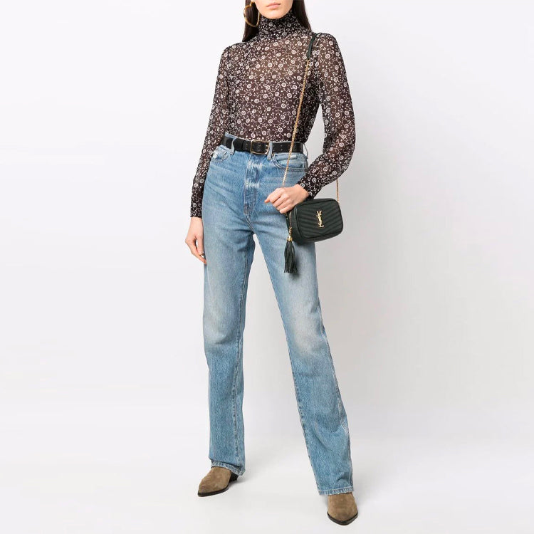 SAINT LAURENT Shirt Women's Brown