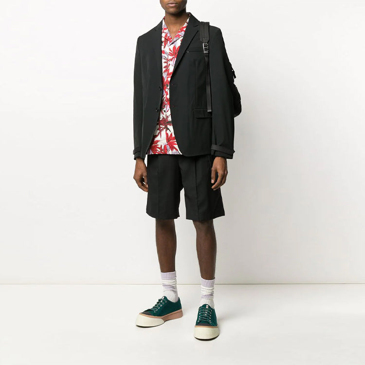 PRADA Business Suits Coats Men's Black