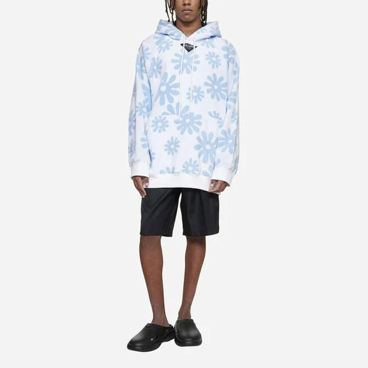 PRADA Floral Print Hoodie