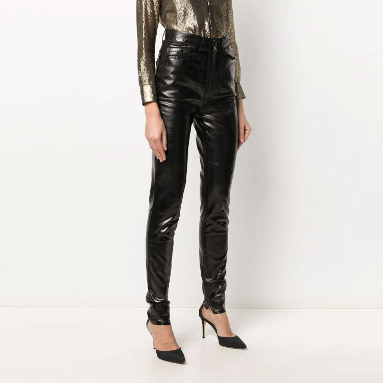 SAINT LAURENT Casual Pants Women's Black