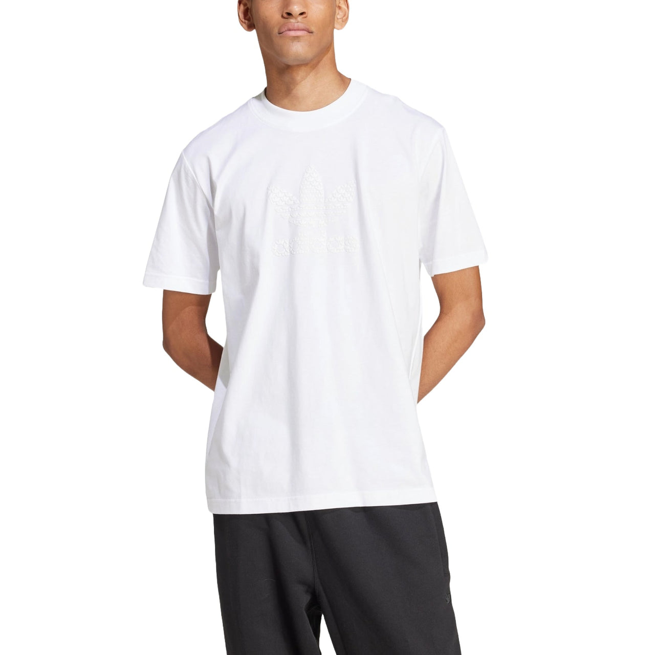 adidas Mono T-shirt Asia Sizing 'White' IZ2526