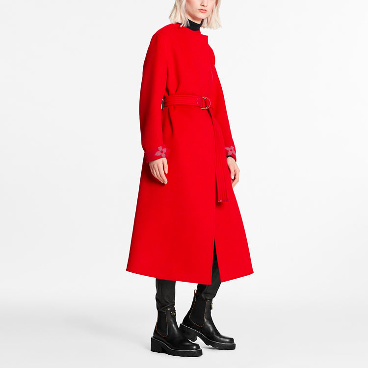 LOUIS VUITTON New Quarterly Products Of LV Coats Women's Red