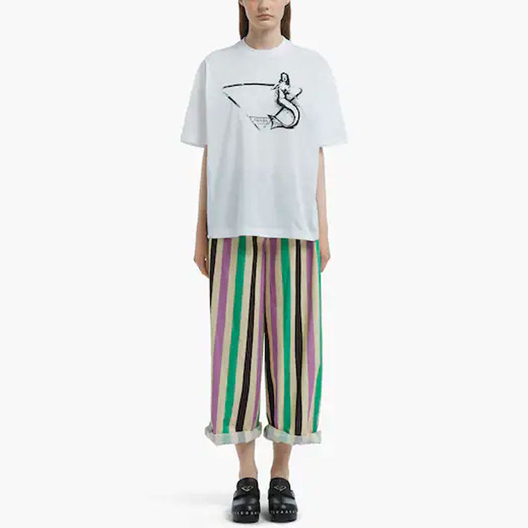 PRADA SS22 T-Shirt Women's White