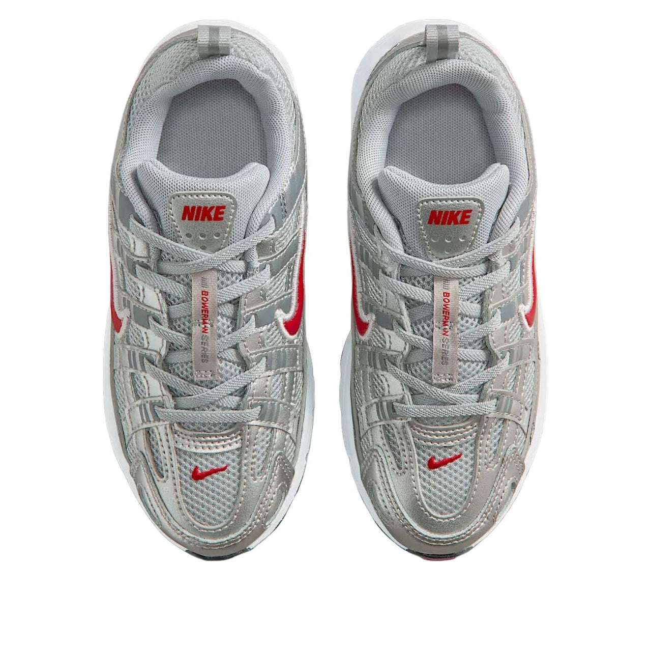(PS) Nike P-6000 'Metallic Silver Cool Gray Fitness Red' IO4647-016