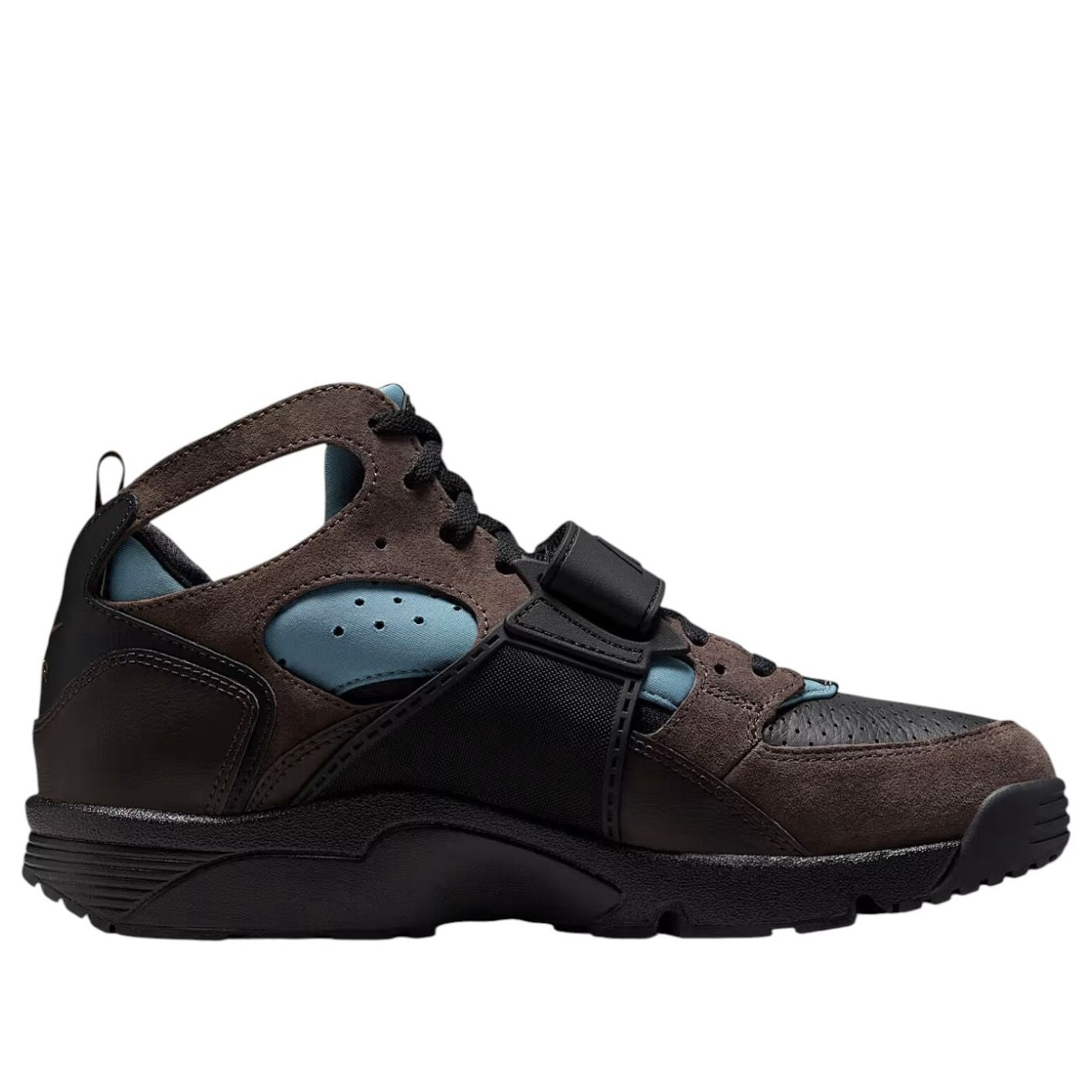 Nike Air Trainer Huarache 'Black Smokey Blue Velvet Brown' IB0497-001
