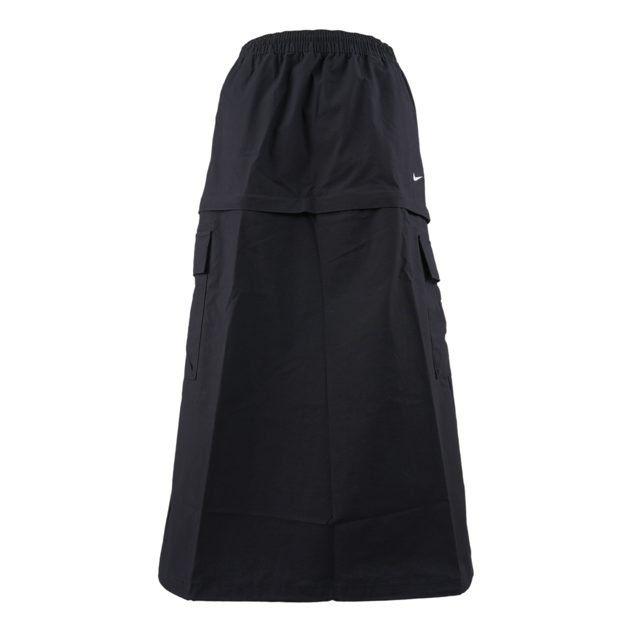 (WMNS) Nike Sportswear Essential Mid-Rise Woven Cargo Midi Skirt Asia Sizing 'Black' FV7504-010
