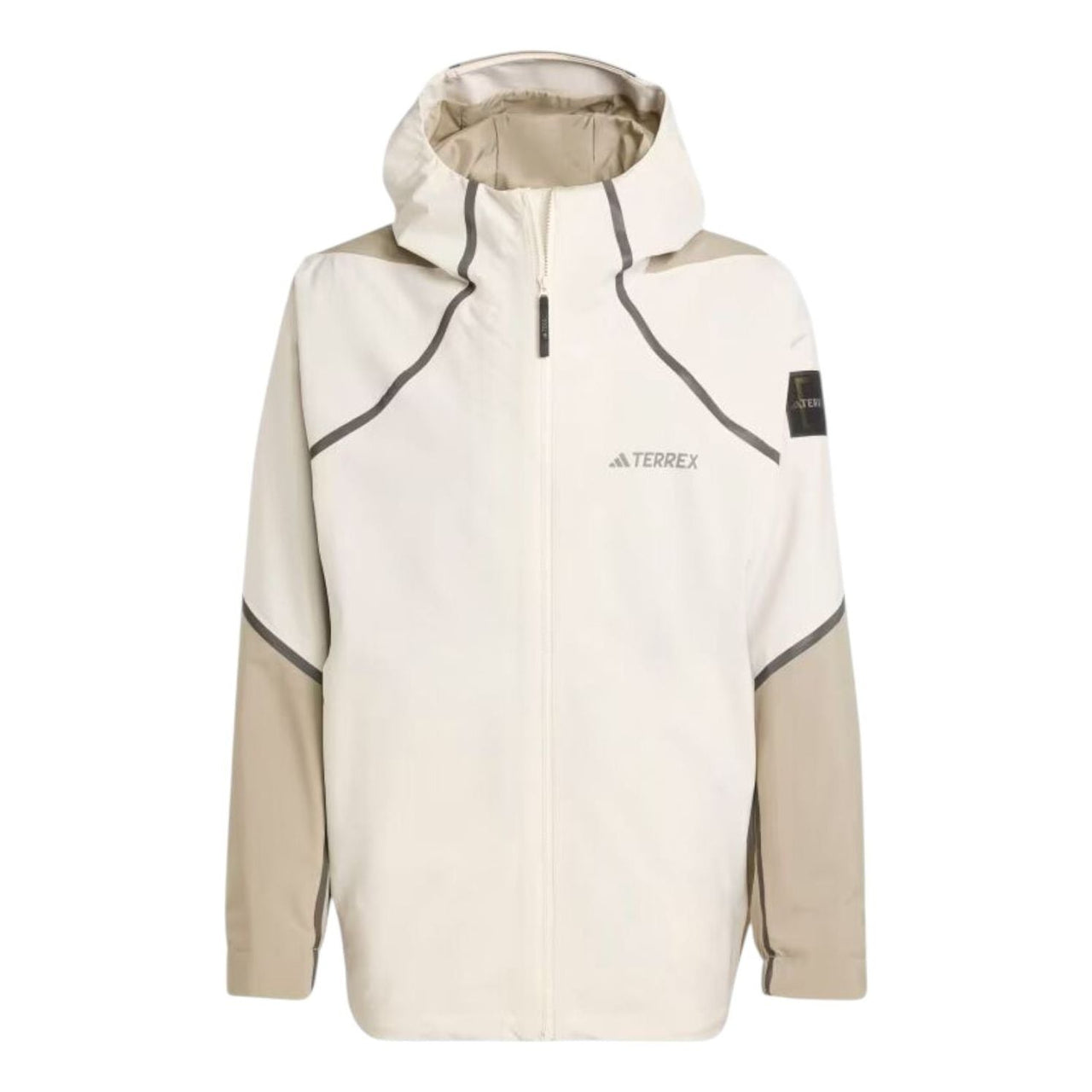 adidas x National Geographic Climaproof Rain Jacket Asia Sizing 'Alumina Silver Pebble' KC2342