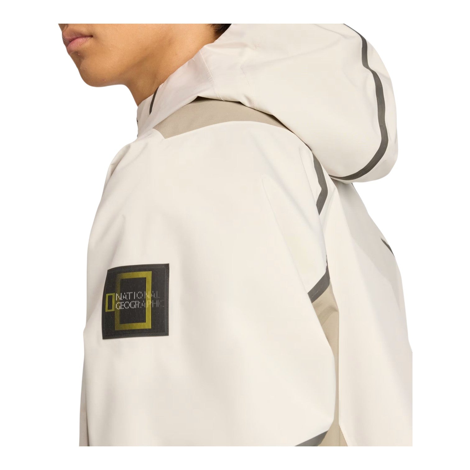 adidas x National Geographic Climaproof Rain Jacket Asia Sizing 'Alumina Silver Pebble' KC2342