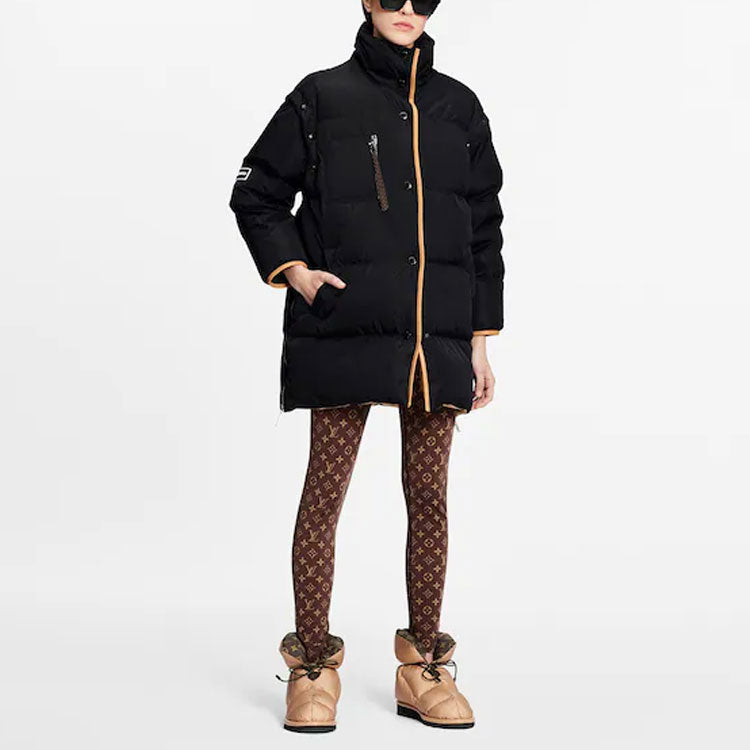 LOUIS VUITTON New Quarterly Products Of LV Down Jackets Women's Black