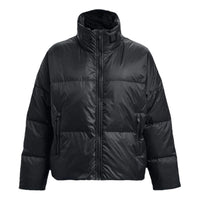 (WMNS) Under Armour ColdGear Infrared Down Puffer Jacket 'Black' 1378858-001