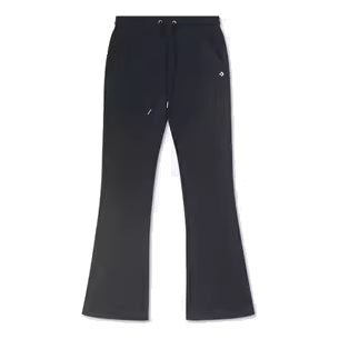 (WMNS) Converse Drawstring Flare Sweatpants 'Black' 10026914-A02