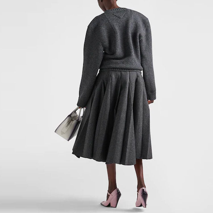 PRADA FW22 Sweater Women's Gray