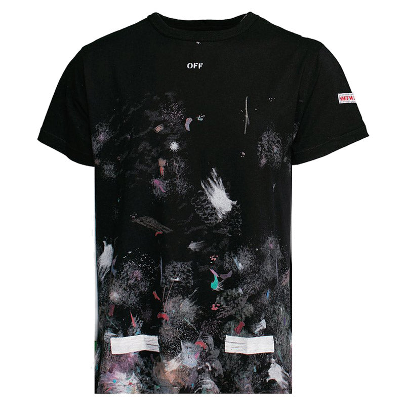 Off-White Galaxy Brushed Tee OMAA002F176200179901-BK